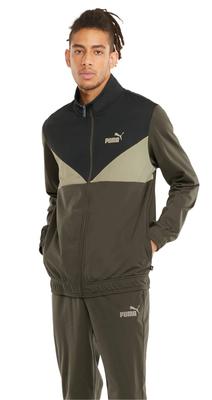Tracksuit Set Hoodie Pants Puma Colorblock M