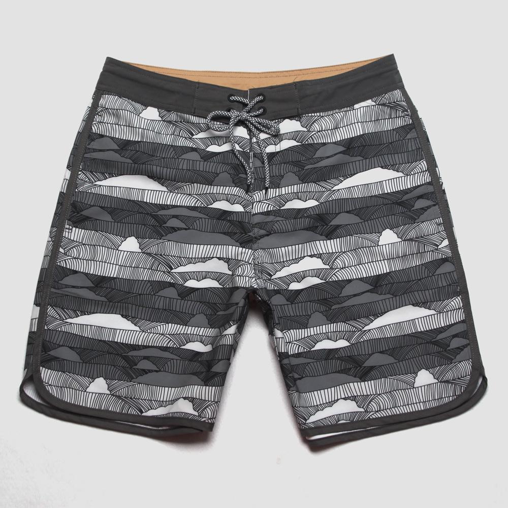 2022 Men's Quick-Dry Surf Shorts: Water-Repellent, Elastic Beach & Sportswear