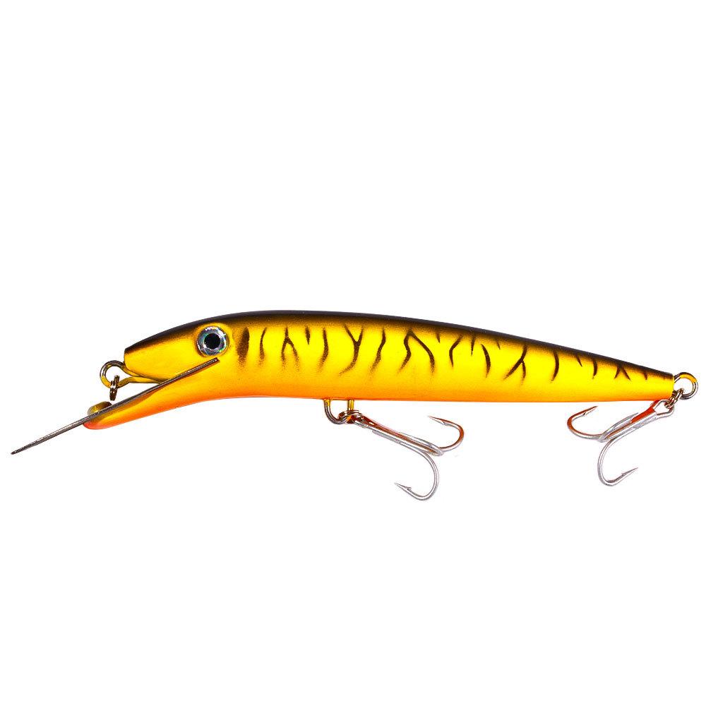 Ocean Trolling Minnow Lure 65g ABS Boat Fishing Sea Bass Trout Carp Bionic Hard Bait for River & Cross-Border Export