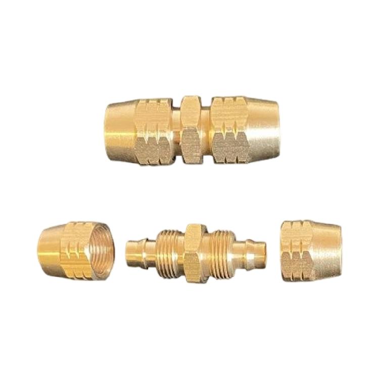 

Quick Connect Irrigation Fittings Reusable Hose Splicer Sprays Hose Copper Joint Air Hose Fitting Easy to Install