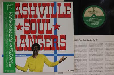 LP Record VARIOUS - Nashville Soul Rangers PLP384 P-VINE 1988 Japan Obi Soul/Funk Used