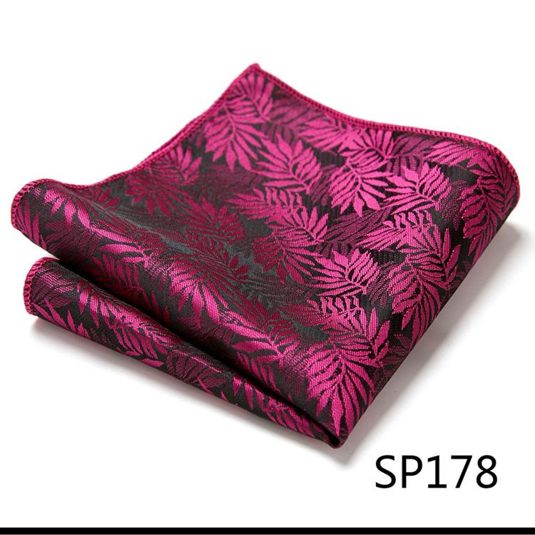 Guangzhou 1200-Pin High-Density Men'S Elegant Retro Business Suit Jacquard Pocket Towel Square Towel