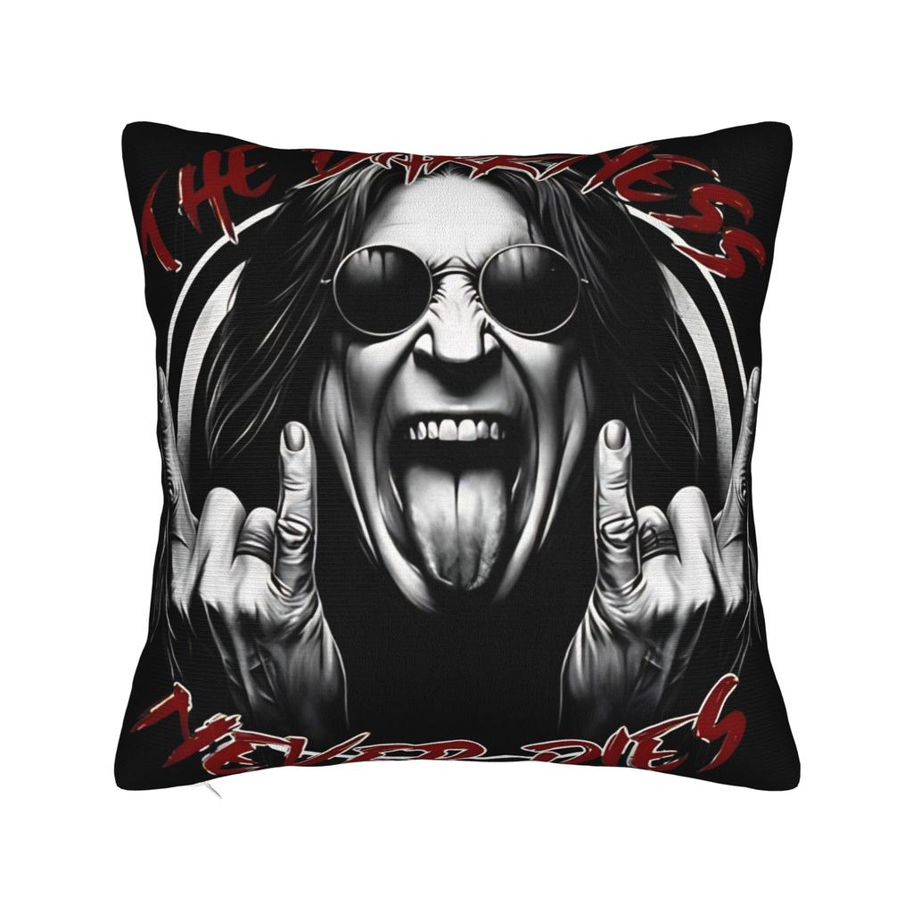 Ozzy Osbournes Pillow Cover Vintage Pillow Case For Wedding Party Home Decor Cushion Soft Custom DIY Pillowcases Birthday Gift