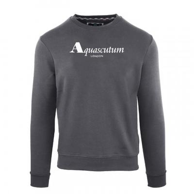 Aquascutum Mens Crew Neck Regular Sweatshirt