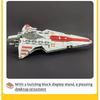 High-tech Moc Venator Attack Cruiser Fighter Destroyer Brick Technical Model Building Star Blocks Space Ship Toys