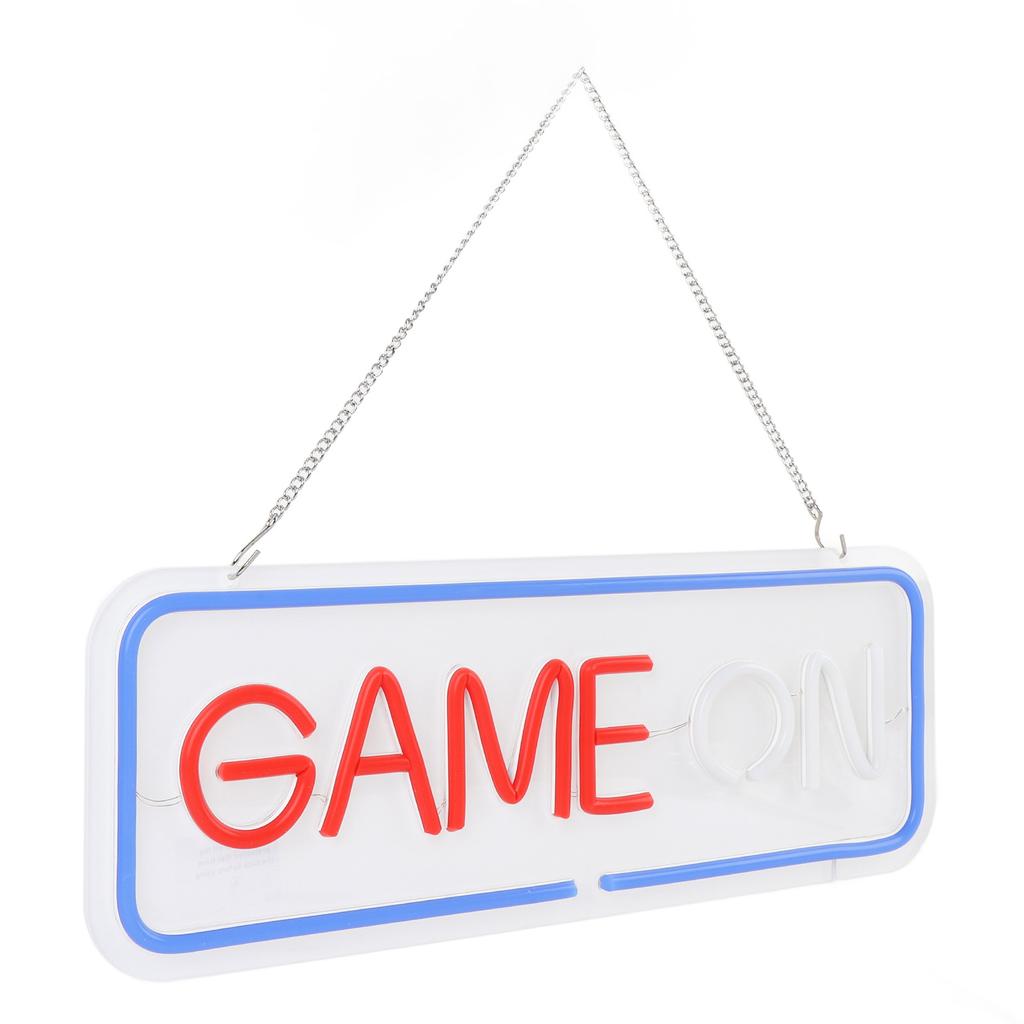 Gaming Neon Sign Colorful USB Powered Adjustable Brightness Wall Decor LED Neon Light Sign for