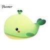 Eye Friendly Bedside Lighting Cute Whale Silicone Touch Night Light, USB Rechargeable Lamp with Portable Animal Light 3 Brightness & Remote