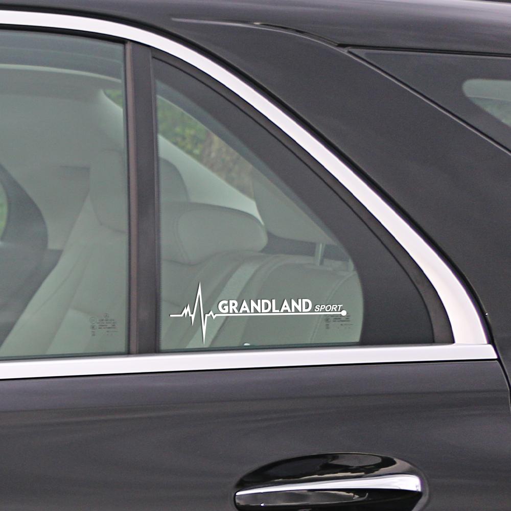 For Opel Vauxhall Astra Corsa Insignia Crossland X Vectra Zafira Meriva Car Side Window Styling Stickers Tuning Accessories