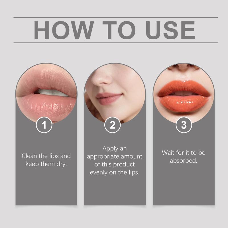 Lip Plumping  Oil Color-Changing Lip Beauty  Nourishing Moisturising Sexy Lip Care Fade Lines Plumping Lip Serum