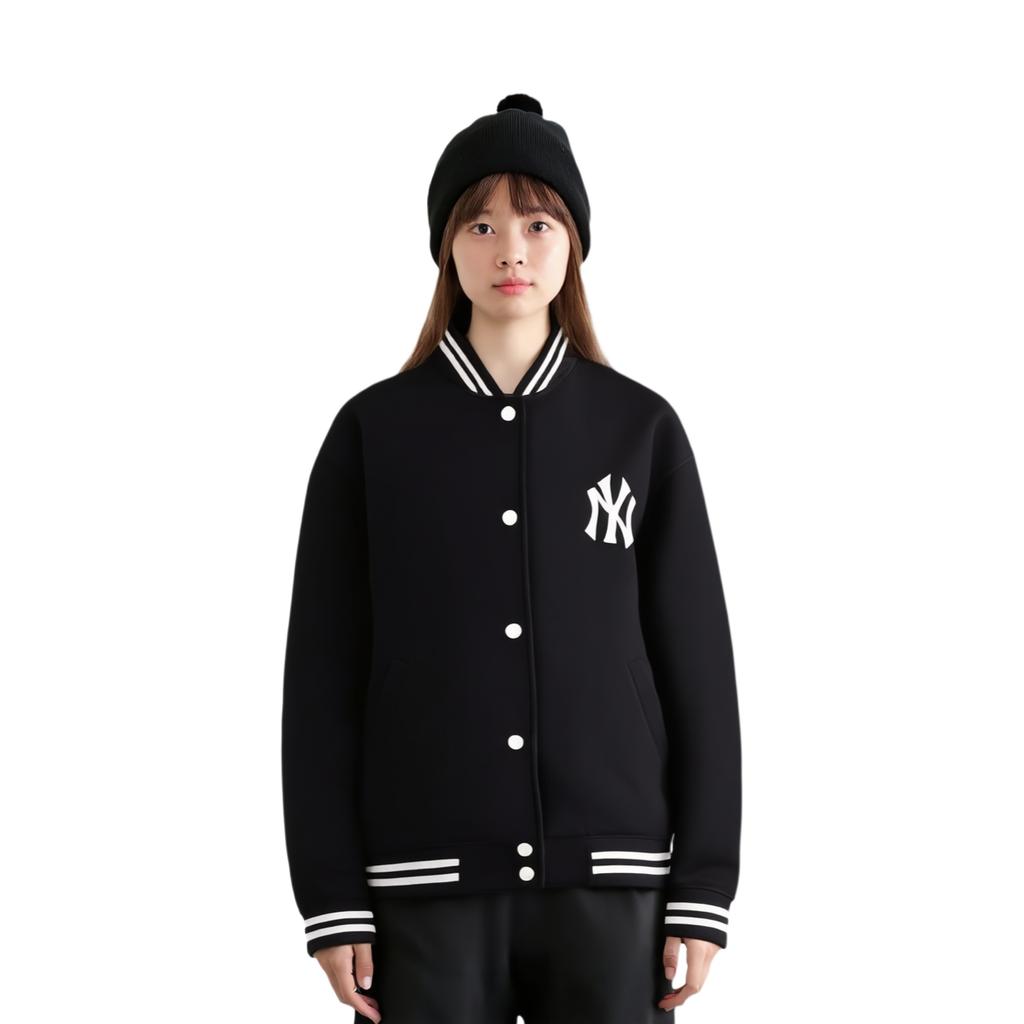 MLB Baseball Jacket Unisex Black 31JP04011-50L