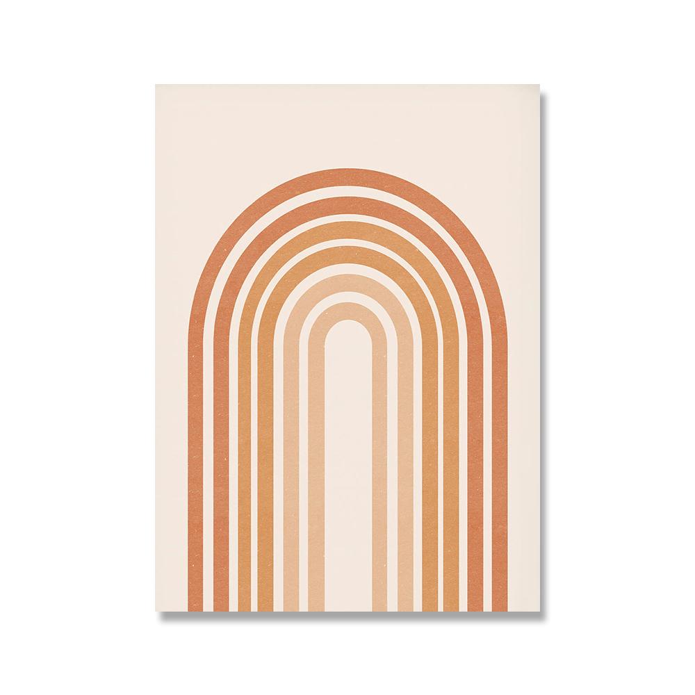 

Матисс розовый оранжевый настенная живопись на холсте Бохо скандинавские растения листья плакаты и принты для гостиной домашний декор 21x30cm No Frame