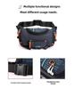 Men's Cross-Border Multi-Functional Chest Bag: Large Capacity, Dual-Purpose Shoulder Messenger & Sports Backpack