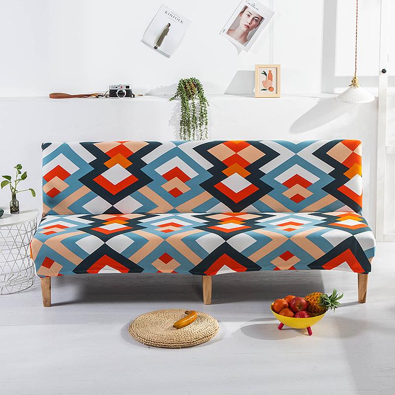 All-Inclusive Sofa Matrasovertrek Zonder Armleuning Elastisch Opvouwbaar Slaapbankovertrek Matrasovertrek Hoes Hoeslaken Slaapbank Sprei