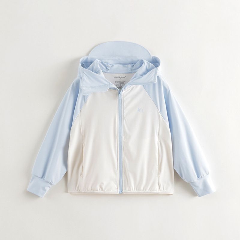[Cooling Sun Protection] Mark Jenny Boys and Girls Wide Brim Sun Protection Clothing Children s Spring and Summer New Style 550819 Clear Sky Blue 120