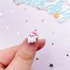 30pcs Resin Mini Colorful Painted Cartoon Ghosts Bat Pumpkin Spider Bat Candle Figurines Flat Back Nail Art DIY Scrapbook M437 H