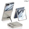 Coque de téléphone portable Samsung GalaxyZ Flip7 Magnétique Tout compris Pliable et Film Intégré Support Triomphe Coque Rigide
