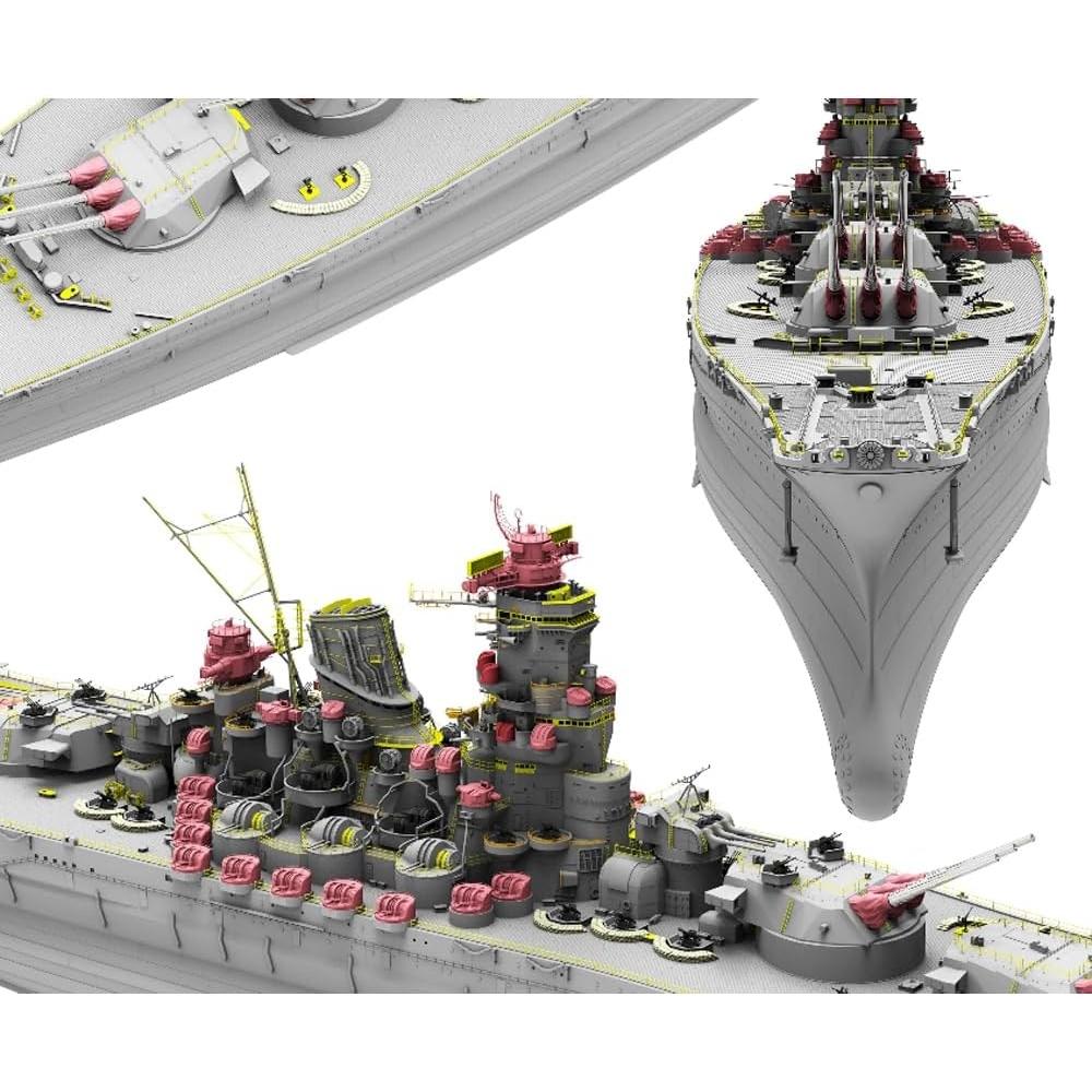 Border Model  Border Model  1 350 Japanese Navy BattleShip Yamato 1945 Plastic Model Bs004  Ship 