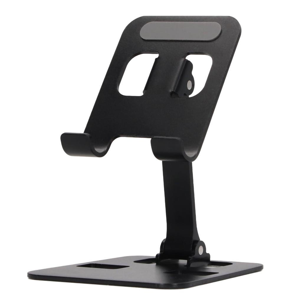 Desk Phone Stand Aluminum Alloy Adjustable Angle Antislip Silicone Phone Holder Stand for Tablet Pho