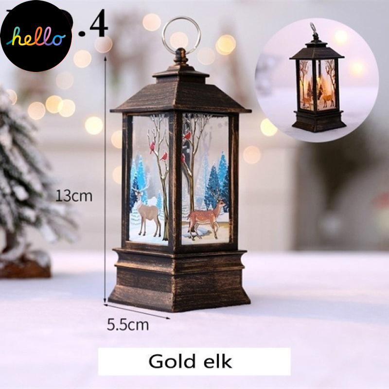 1pcs Home Decor Christmas Decoration Red Kerst Home Light Flame Light LED Light