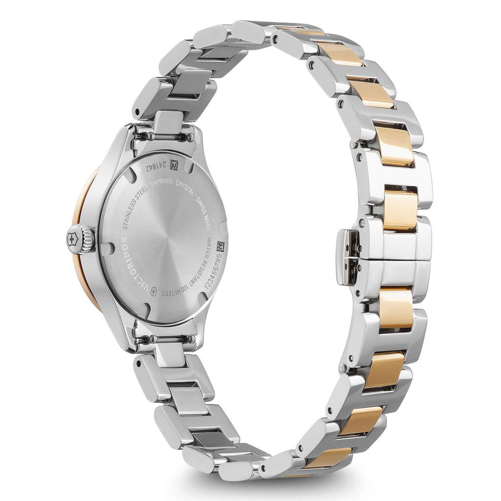 VICTORINOX ALLIANCE XS stainless steel case silver stainless steel gift 241842 watch, (316L), dial, 2-tone bracelet, [ ]