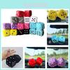 Soft Plush Dice Toy Hanging Decoration For Car Festive Ornament