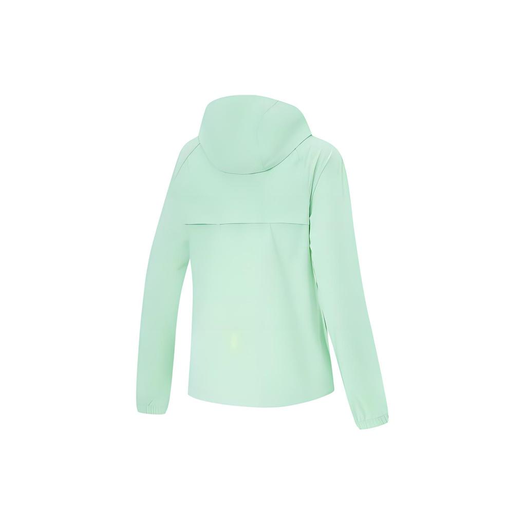 Li Ning UPF 50+ Sun Protection Soft Breathable Comfortable Simple Sports Fitness Lightweight Women Activewear Cool-Green AFDU164-6