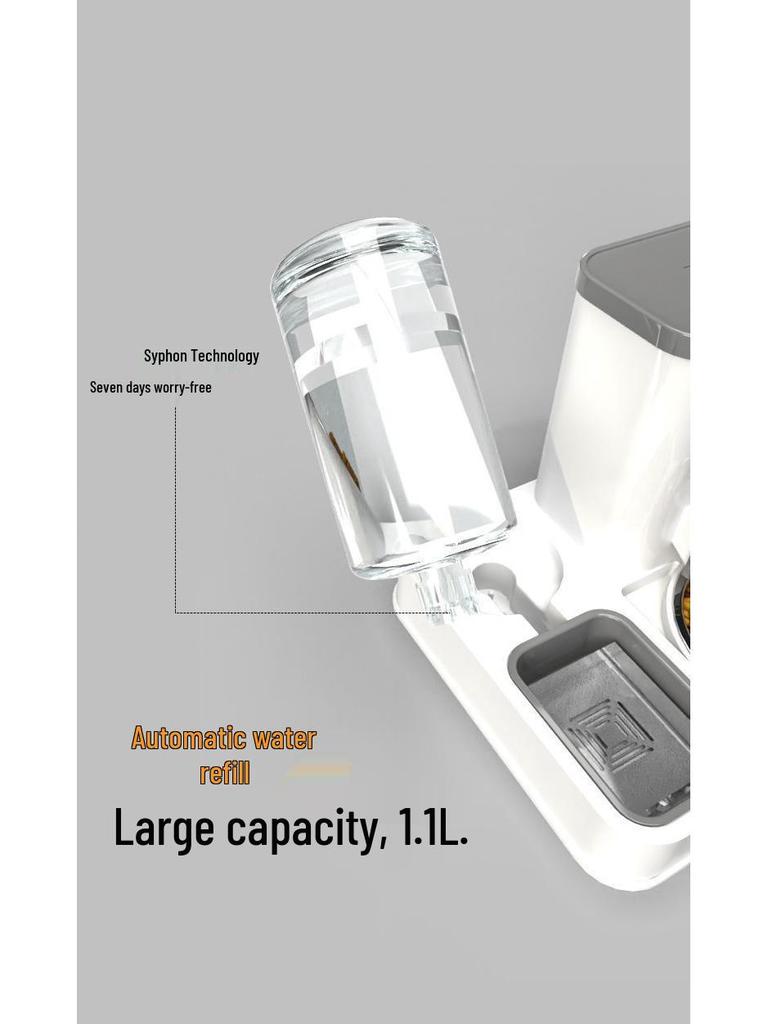 Automatic Pet Feeder & Water Dispenser for Cats and Dogs