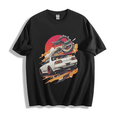 Maglietta Nissan Skyline Dragon - Design Epico da Corridore Giapponese T-shirt Unisex