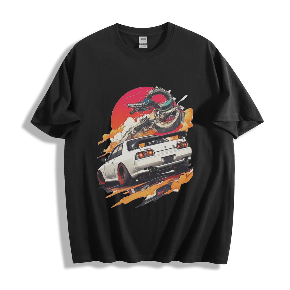 Nissan Skyline Dragon T-Shirt - Epic Japanese Racer Design Unisex Tee