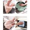 Coral Fleece Thickened Wave Dish Washing Towel Cloth  Rag Kitchen Washing Accessories