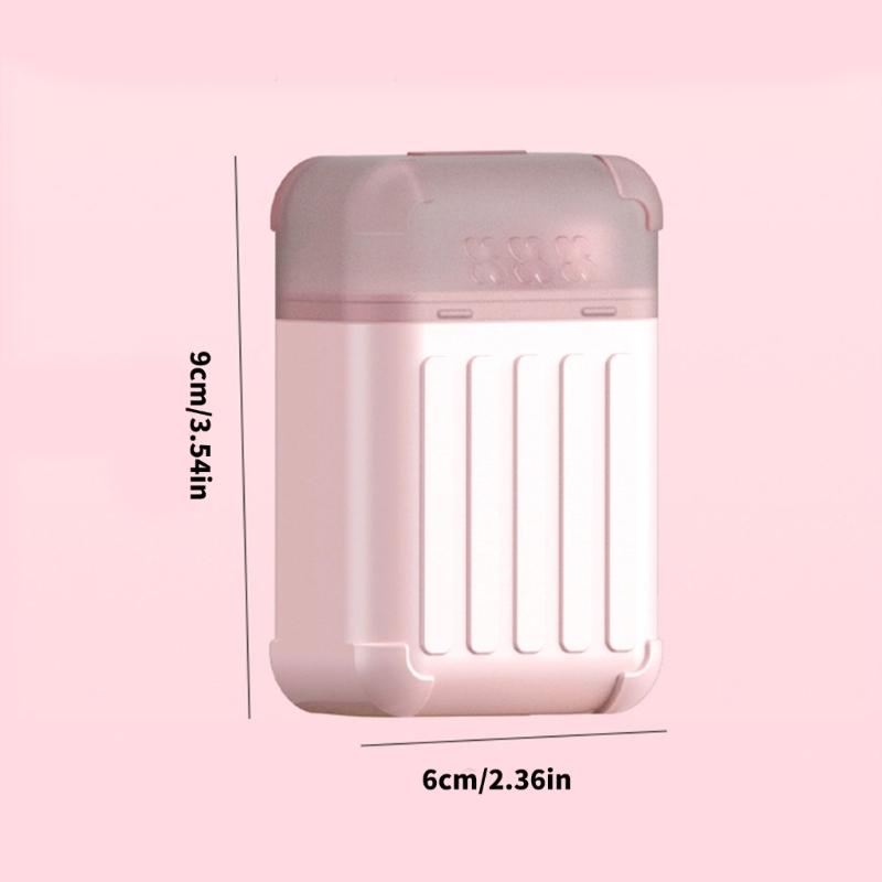 240pcs Gentle Ear Hole Cleaning Lines With Detergent Less Dispser Container For Daily Hygiene Maintenance