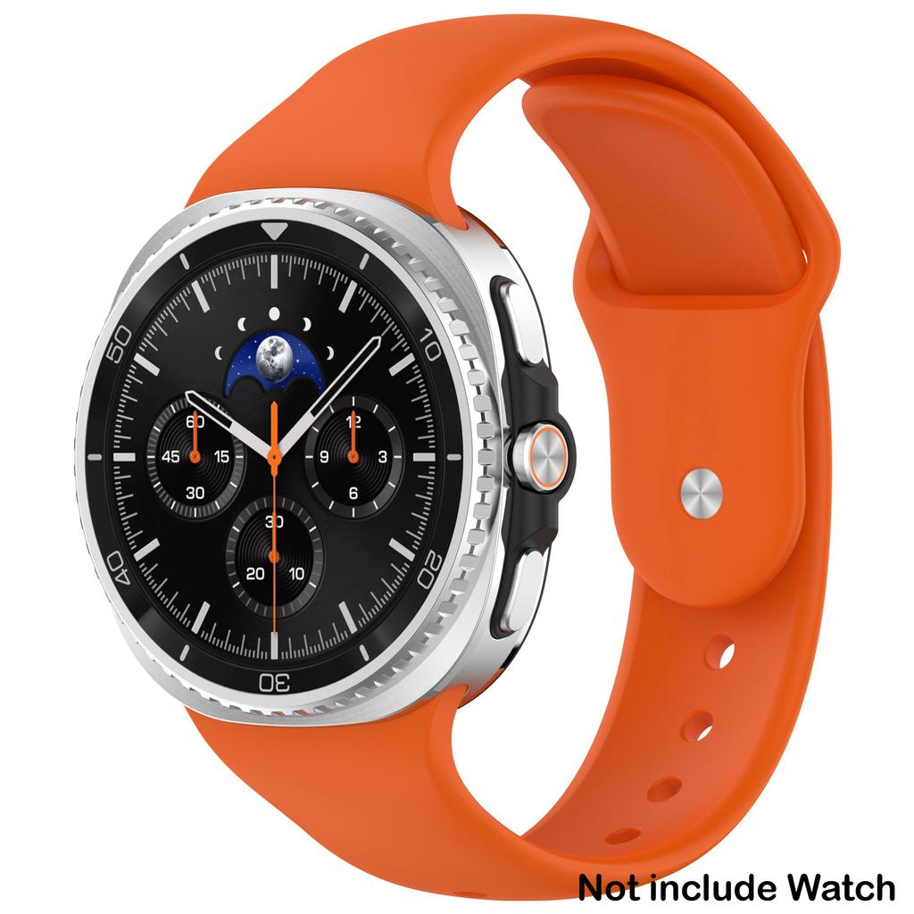 Silicone Band For Samsung Galaxy Watch 8 40mm 44mm 8 Classic 46mm Sports Wrist Bracelet Correa For Galaxy Watch 8 Watchbands