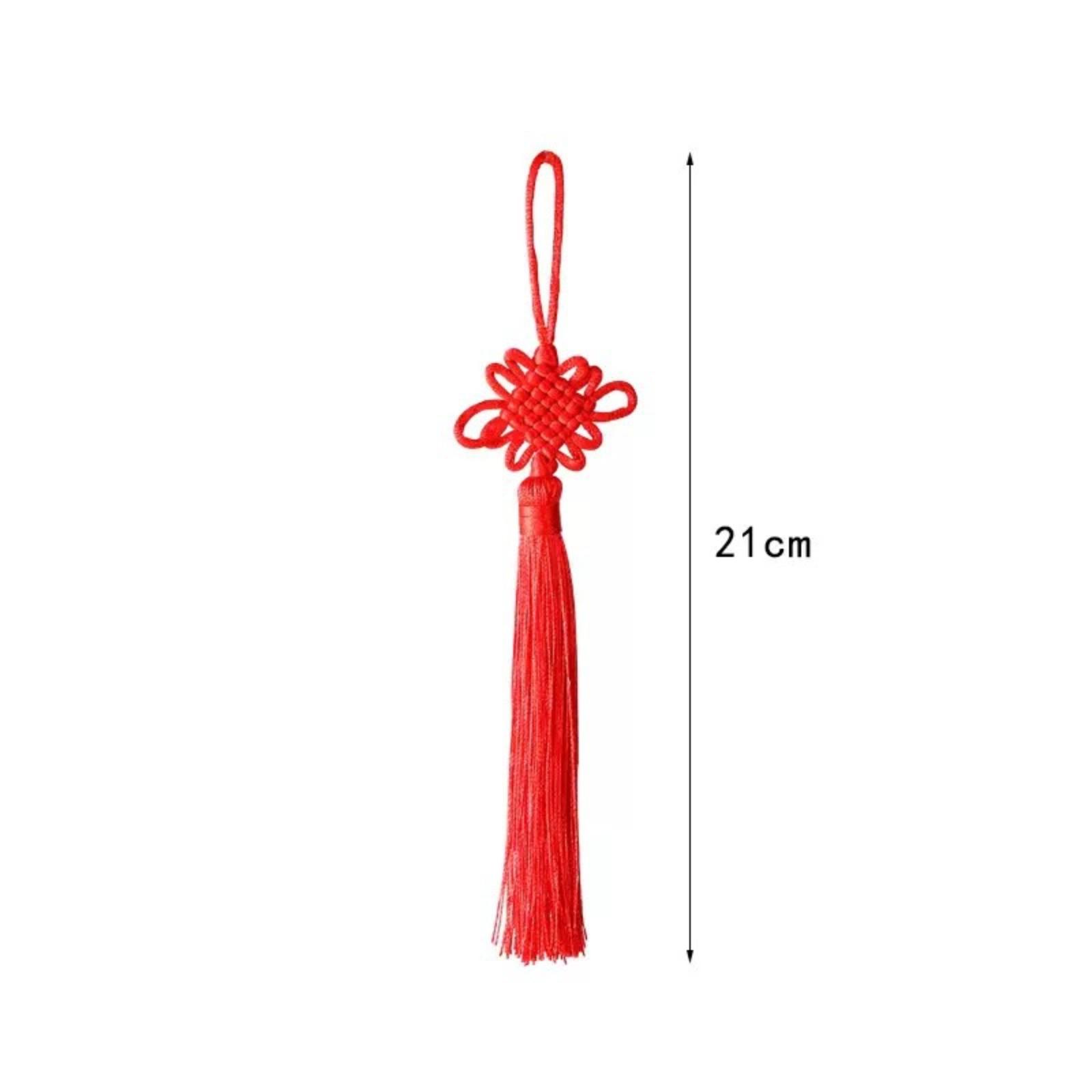 Китайский узел с кисточкой, украшение