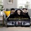 Eclipse Twilight Vampire Blanket Flannel Blanket for Bed, Sofa, Camping, Hiking, Picnic Essentials, Gift for Family Fan Gifts