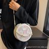Small Fragrance Style Foreign Pearl Handbag 2025 National Style Chain Women's Bag Cute Trendy Fashion Shoulder Crossbody Bag