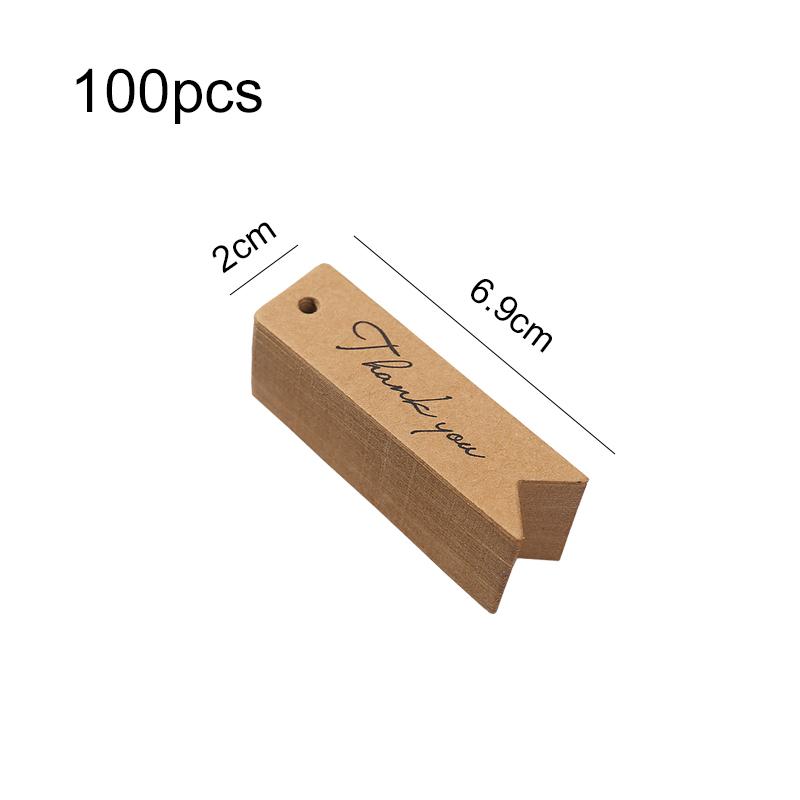50/100 pcs Kraft Paper Tags Heart Kraft Paper Gift Tags for Gifts Arts and Crafts Wedding Thanksgiving Christmas Birthday Party