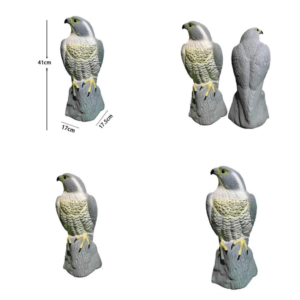 Adler Modellornament mit Antrieb zur Vogelabwehr für den pastoralen Außenbereich