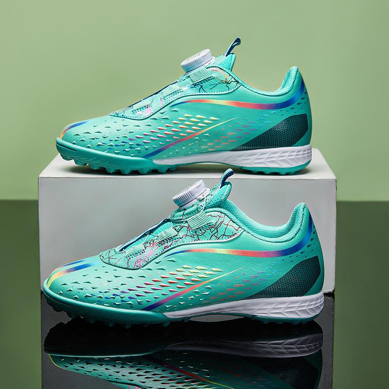 Broken Nails Children's Football Shoes Boys Elementary School Football Shoes Women's Knob Mandarin Duck Girls Football Training Shoes