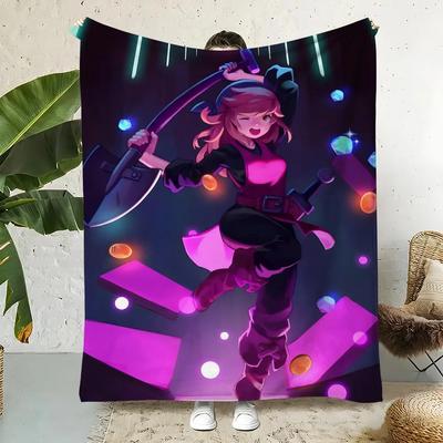 Game C-Crypt of the NecroDancer Throw  Flannel Throw Blanket,Bed Home Office Nap Blanket Travel,Camping,Picnic Blanket Soft
