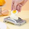 Aluminum Alloy Cut Hard Eggs Egg Slicer Heavy Duty Metal Boiled Eggs Cutter Manual Cutting Ham Fruit Kitchen Gadgets