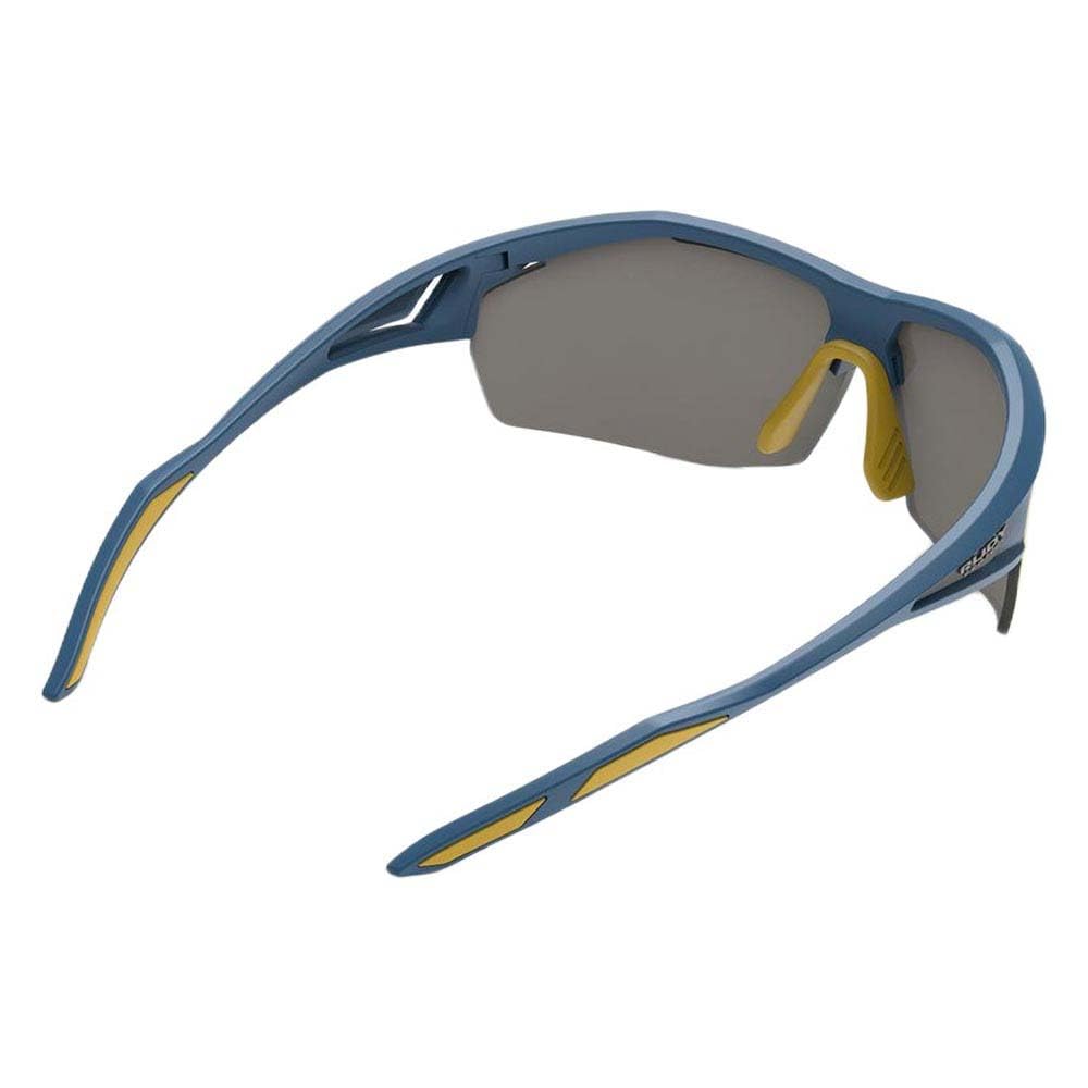 Rudy Project SYDUS Pacific Blue Matte Sunglasses, Frame, Multi-Laser Yellow, SQ010549-0000