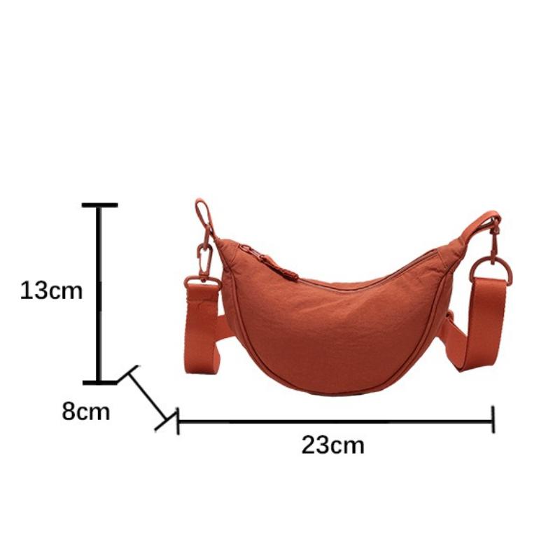 Mini Women's Nylon Shoulder Bag Casual Sports Female Hobos Crossbody Bags Fashion Female Fanny Pack Purse Handbags