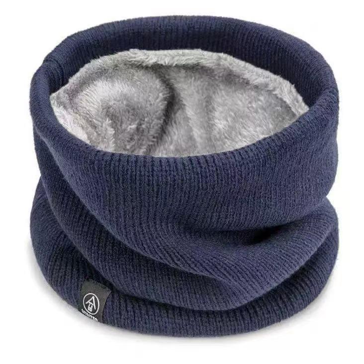 Unisex Winter Scarf and Cycling Headwear: Cold-Protection Velvet Windproof Neck Gaiter
