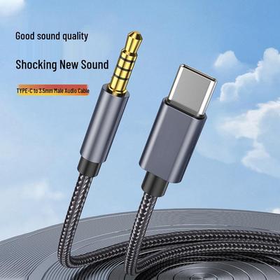 3.5mm To USB-C Audio Converter Cable for Headphones and Speakers