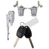 Cilindro da Fechadura da Porta do Carro Interruptor Cilindro de Ignição Conjunto de Fechadura Com Chave 72185-S9A-013 Para Honda Civic CRV 2002-2006 72185S9A013