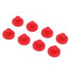 8PCS Fryer Liner Magnets Heatproof Parchment Paper Magnetic Silicone Buckle for Kitchen