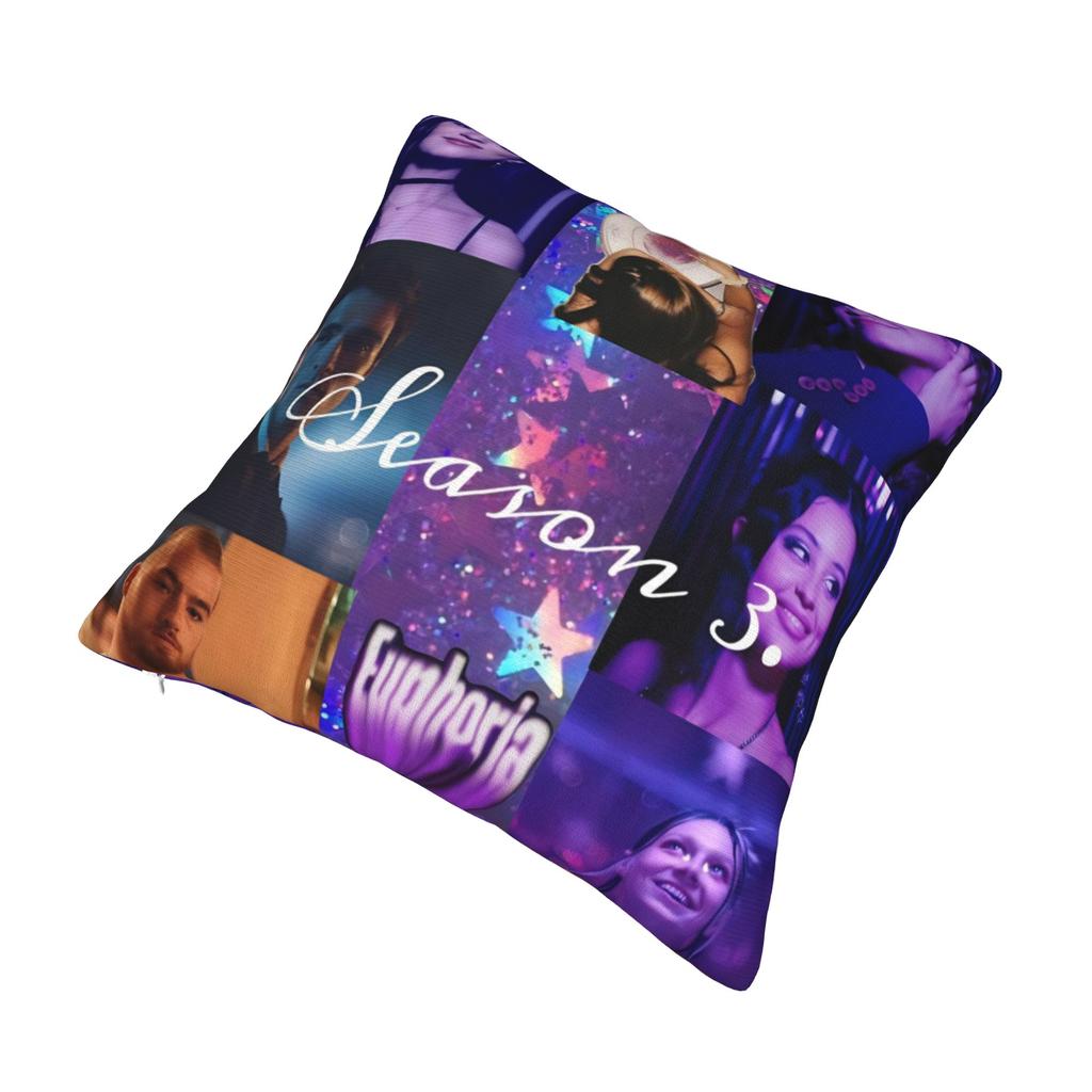 Euphorias Season 3 Pillow Cover Merchandise Soft Cushion Cover Decor Pillow Case Cover Home Multi Size