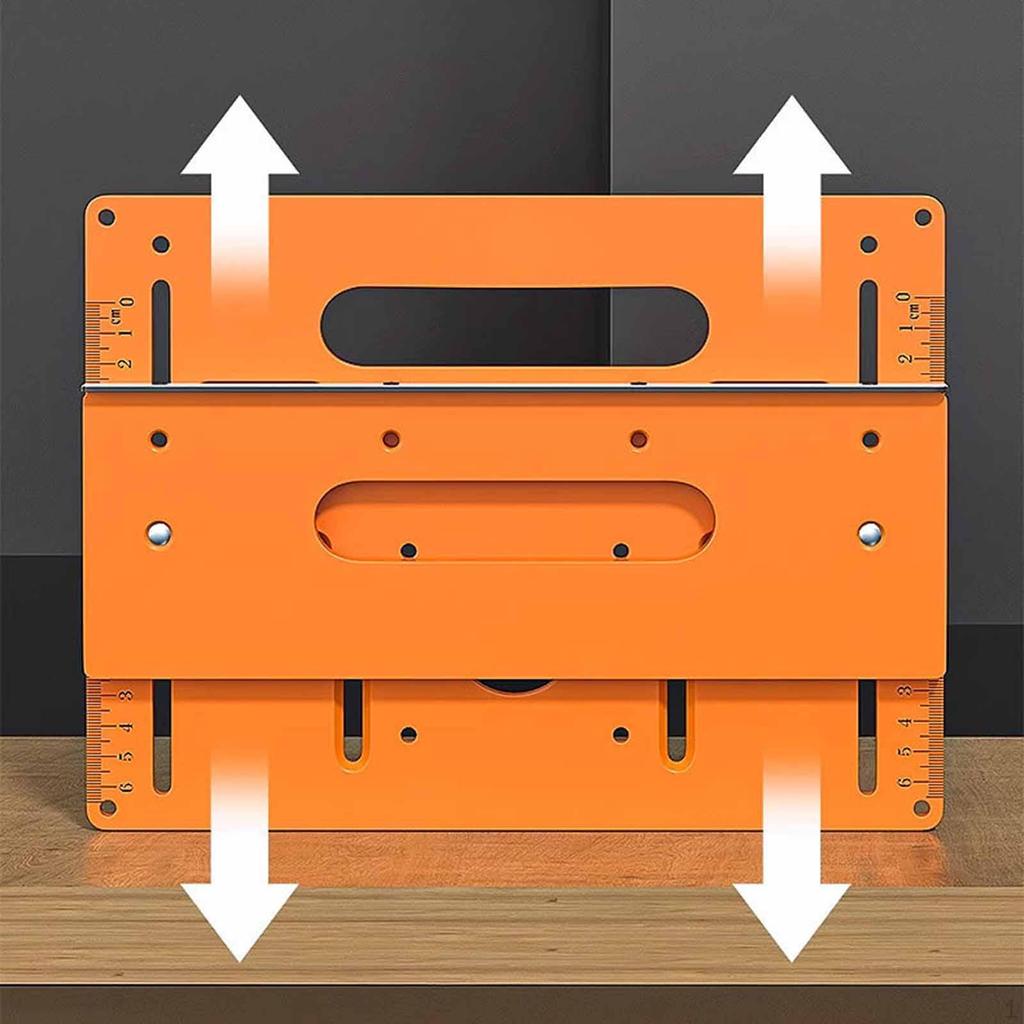 Cutting Machine Base Plate,Circular Saw Plate,Square Woodworking Benches Router Flip Plate
