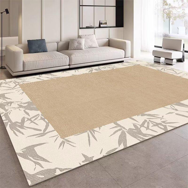 French Living Room Carpet Leave-In Waterproof Sand Coffee Table Blanket Dirt-Resistant And Easy To Take Care Of Non-Slip Floor Mat Bedroom Bedside