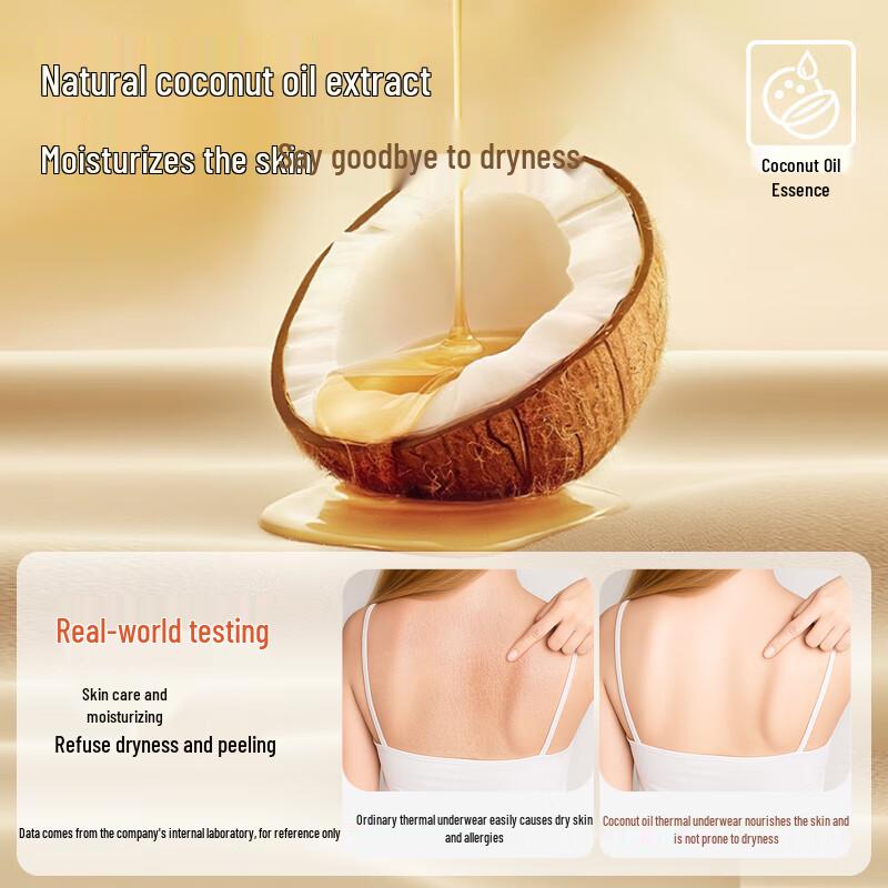 Audifen Women's Seamless Thermal Underwear Set